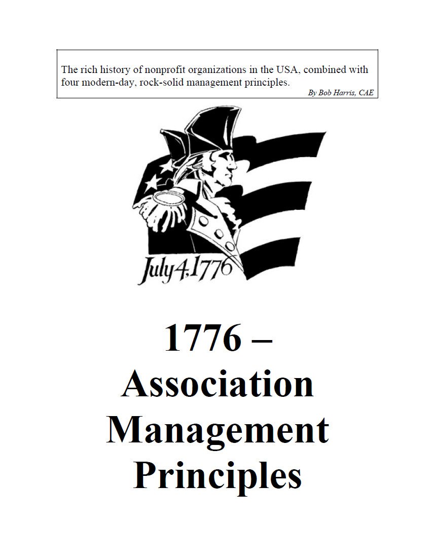 Cover Image 1776 –Association Management Principles