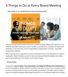 Cover Image 3 Things to Do at Every Board Meeting