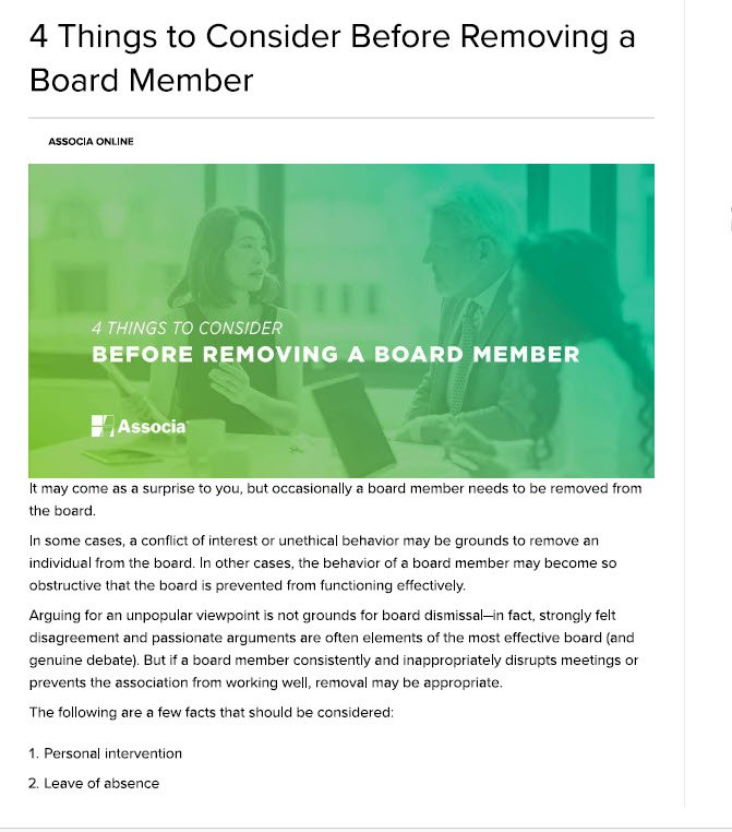 Cover Image 4 Things to consider before removing a board member