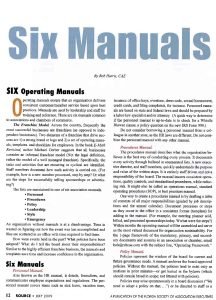 Cover Image 6 Manuals