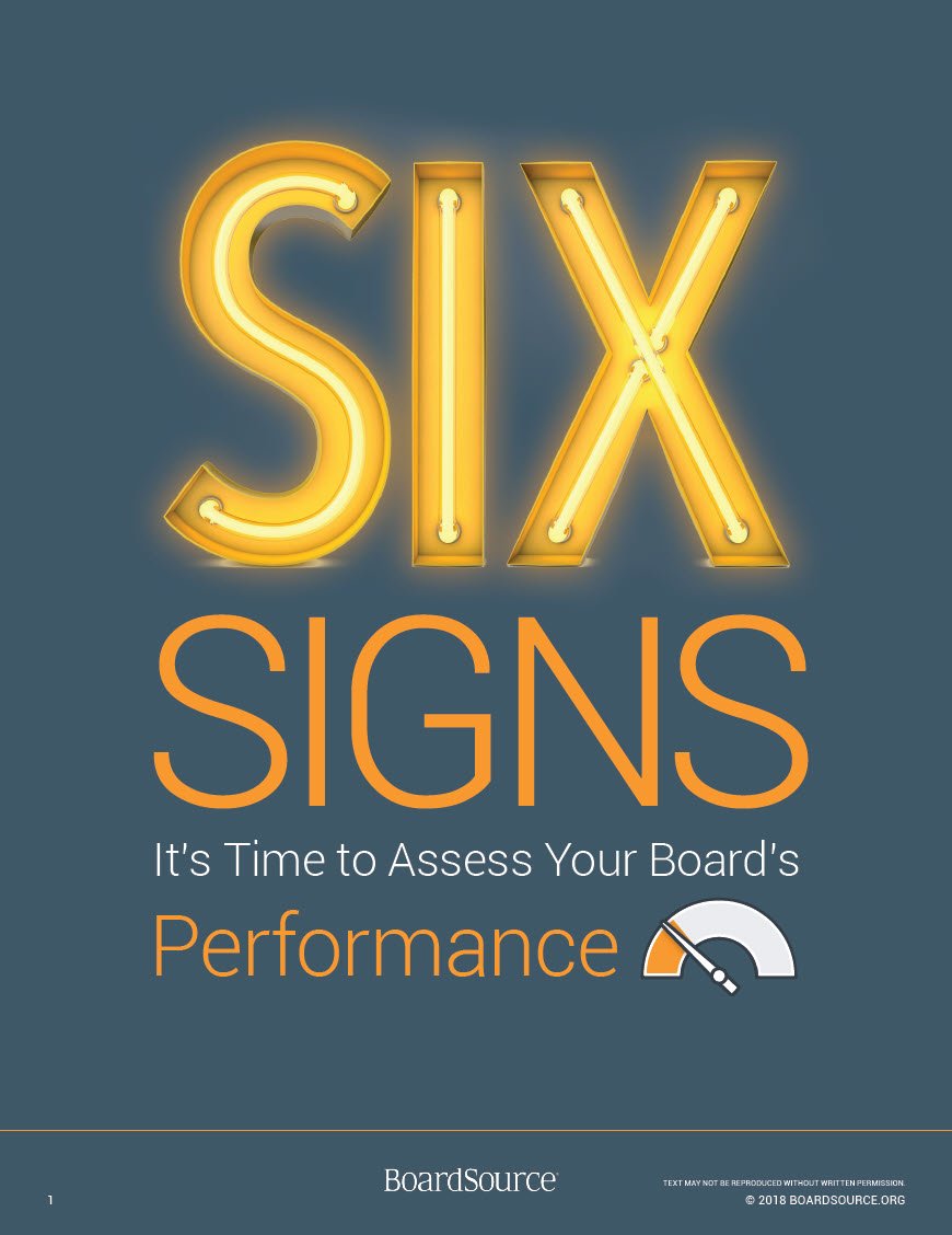 Cover Image 6-Signs it is time to Assess your Boards Performance