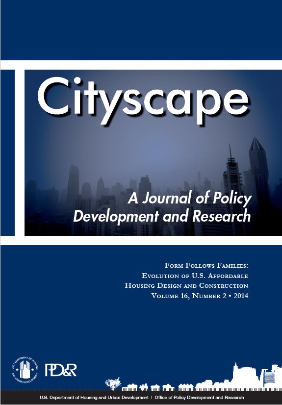 Cover Image A Journal of Policy Development and Research