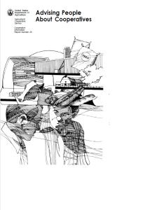 Cover Image Advising People About Cooperatives