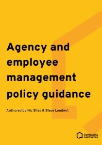 Cover Image Agency and Employee Management Policy Guidance