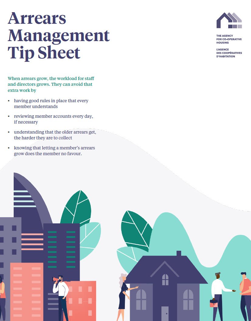 Cover Image Arrears Management Tip Sheet