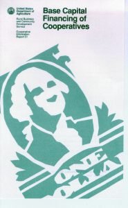 Cover Image Base Capital Financing of Cooperatives