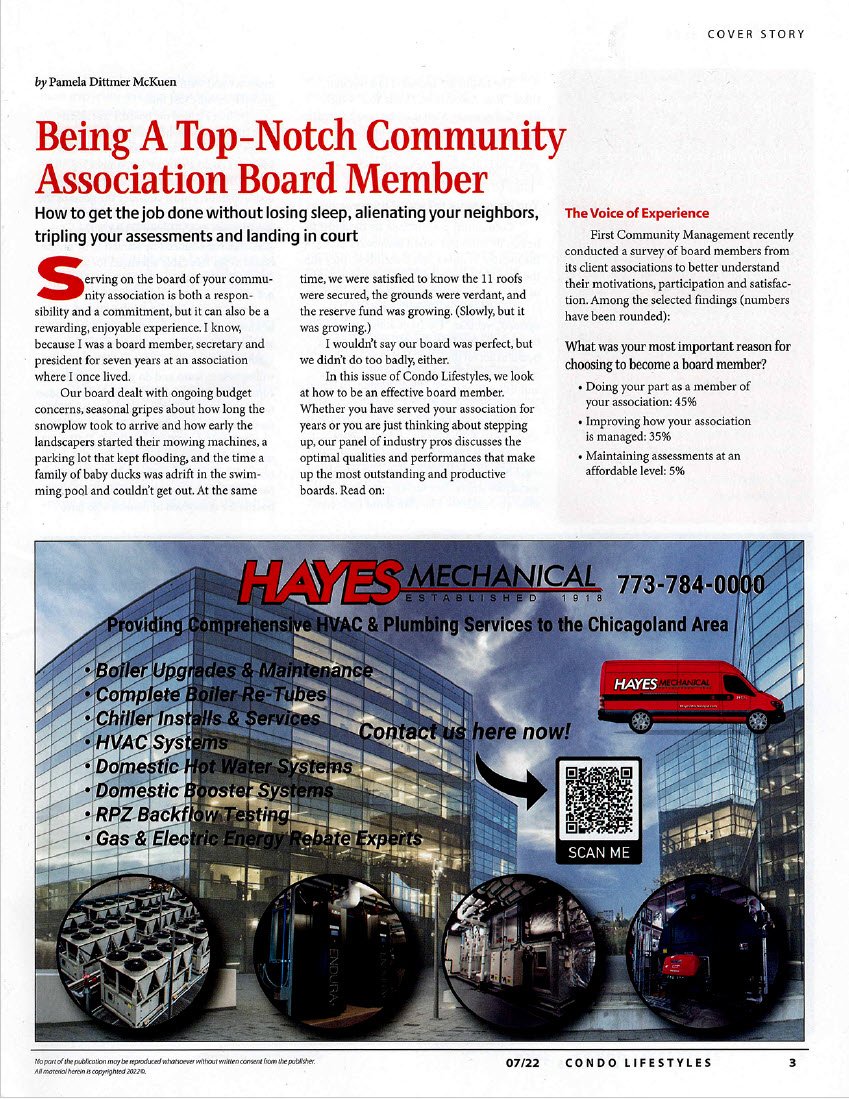 Cover Image Being a Top Notch Community Association Board Member-1