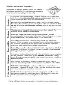 cover Image Below the Surface in the Organization