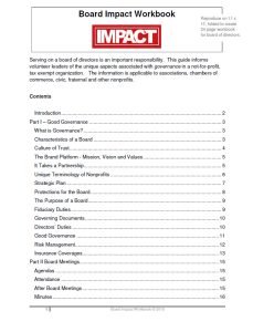 Cover Image Board Impact Workbook