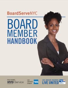 Cover Image Board Member Handbook
