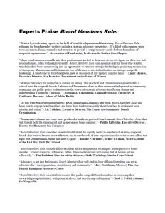 Cover Image Board Member Rules