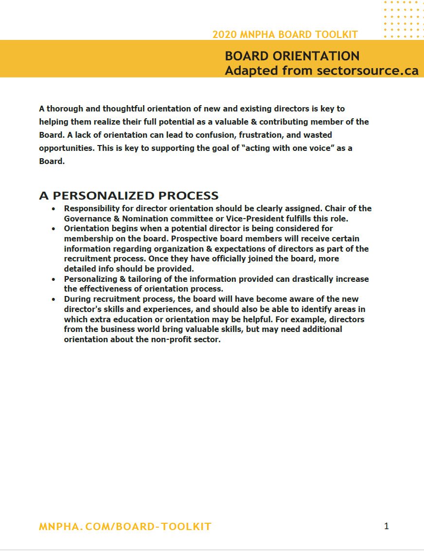 Board-Orientation