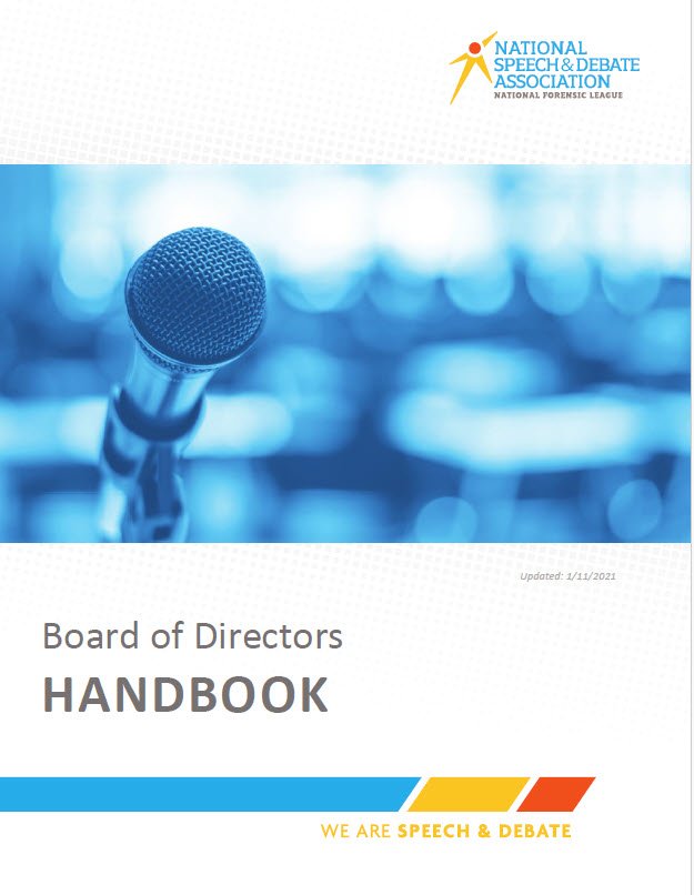 Cover Image Board of Directors Handbook