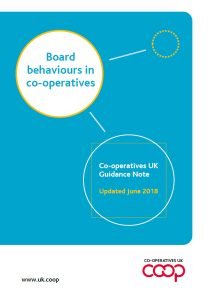 Cover Image Boardroom Behaviours in Cooperatives