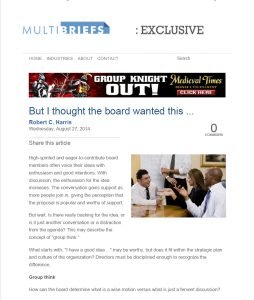 Cover Image But I thought the board wanted this