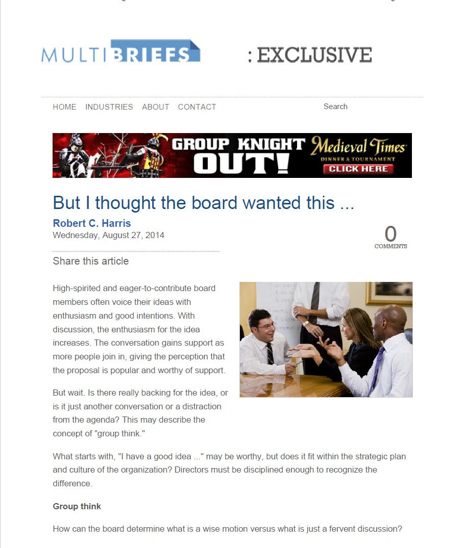 Cover Image But I thought the board wanted this