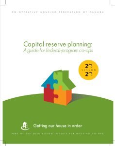 Cover Image Capital reserve planning A guide for federal-program co-ops