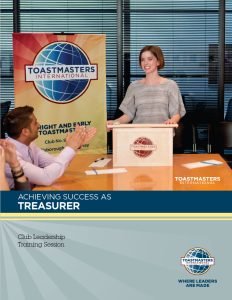 Club Leadership Training Session Achieving success as Treasurer