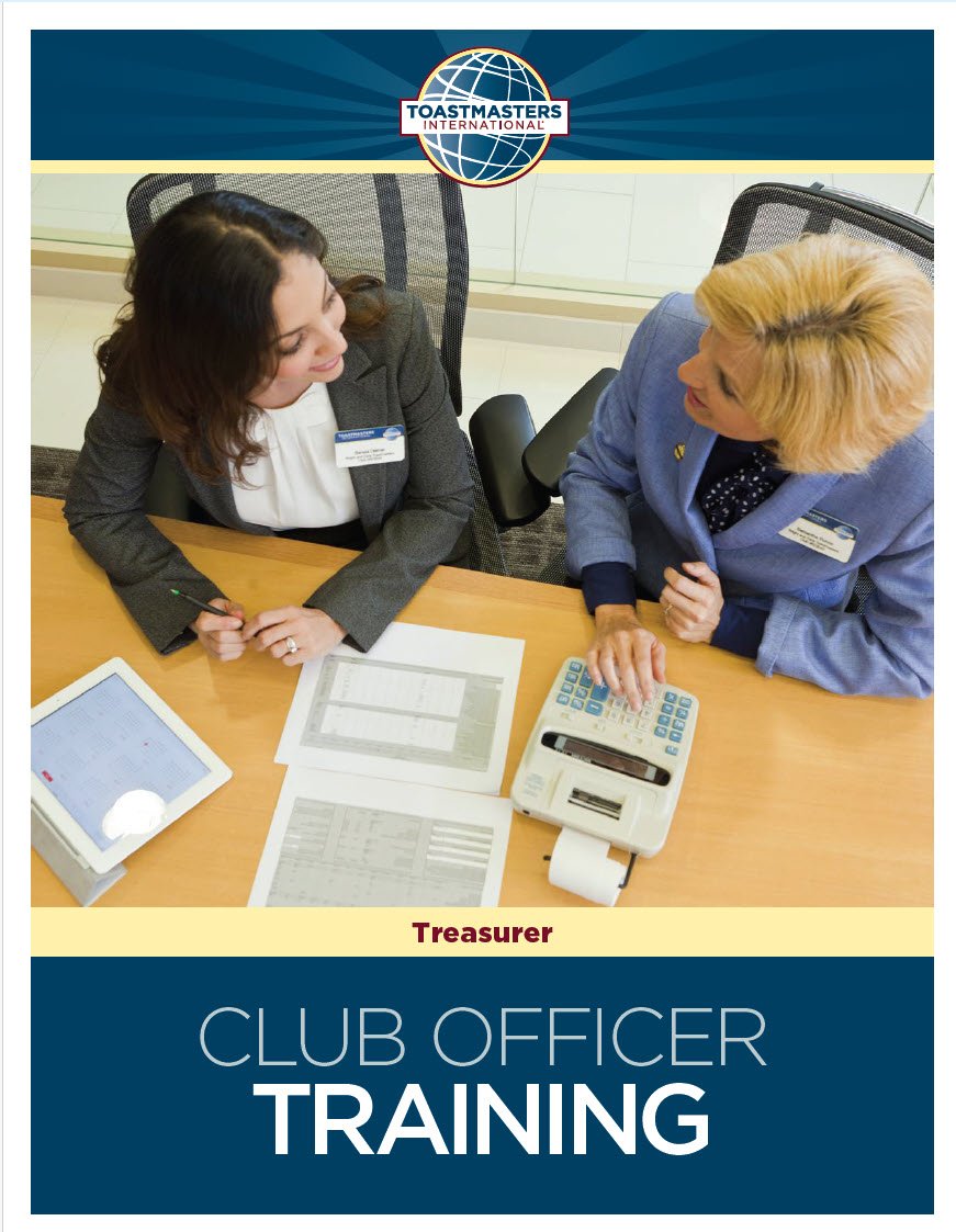 Club Officer Training Treasurer