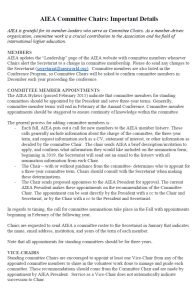 Cover Image Committee Chairs Important Details