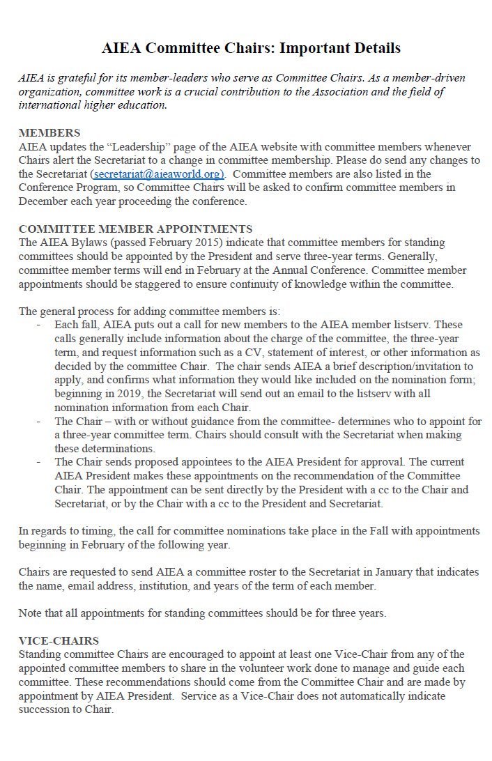 Cover Image Committee Chairs Important Details