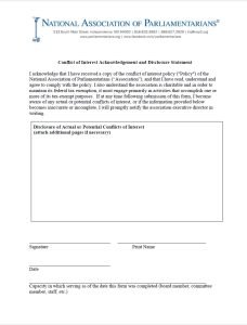 Cover Image Conflict of Interest Acknowledgment and Disclosure Form