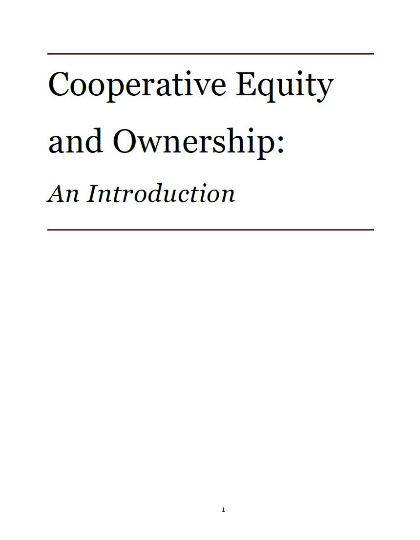Cooperative-Equity-and-Ownership