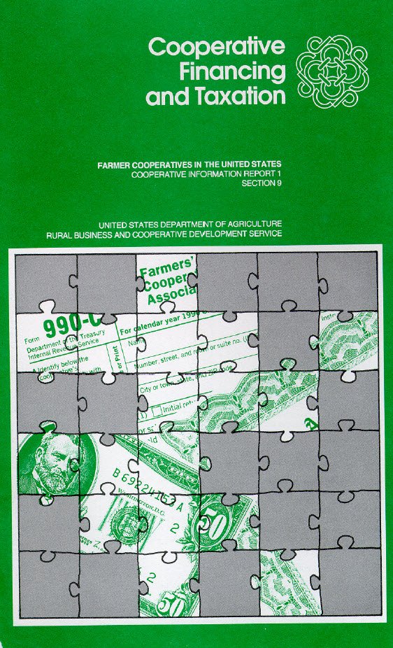 Cover Image Cooperative Financing and Taxation