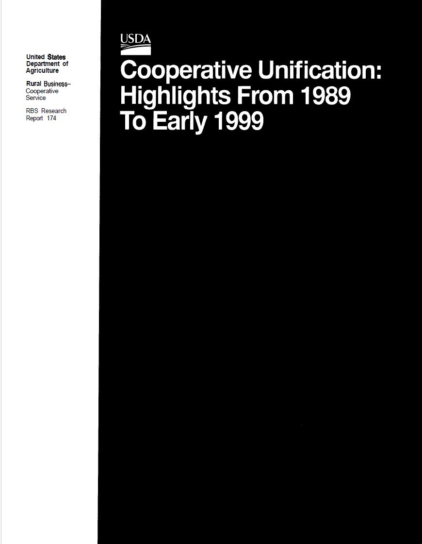 Cooperative Unification Highlights From 1989 To Early 1999