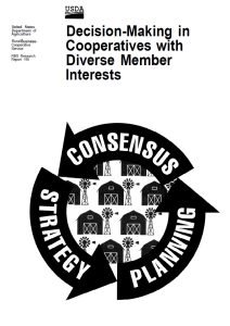 Cover Image Decision Making in Cooperatives with Diverse Member Interests
