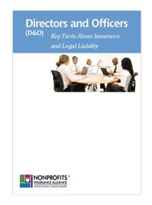 Cover Image Directors and Officers - Key Facts About Insurance and Legal Liability