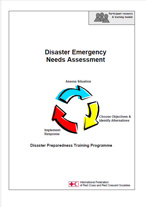 Cover Image Disaster Emergency Needs Assessment
