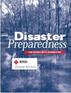 Cover Image Disaster Preparedness for people with disabilities