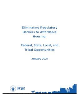 Cover Image Eliminating Regulatory Barriers to Affordable Housing