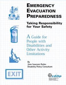 Cover Image Emergency Evacuation Preparedness