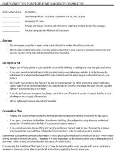 Cover Image Emergency Tips For People With Mobility Disabilities