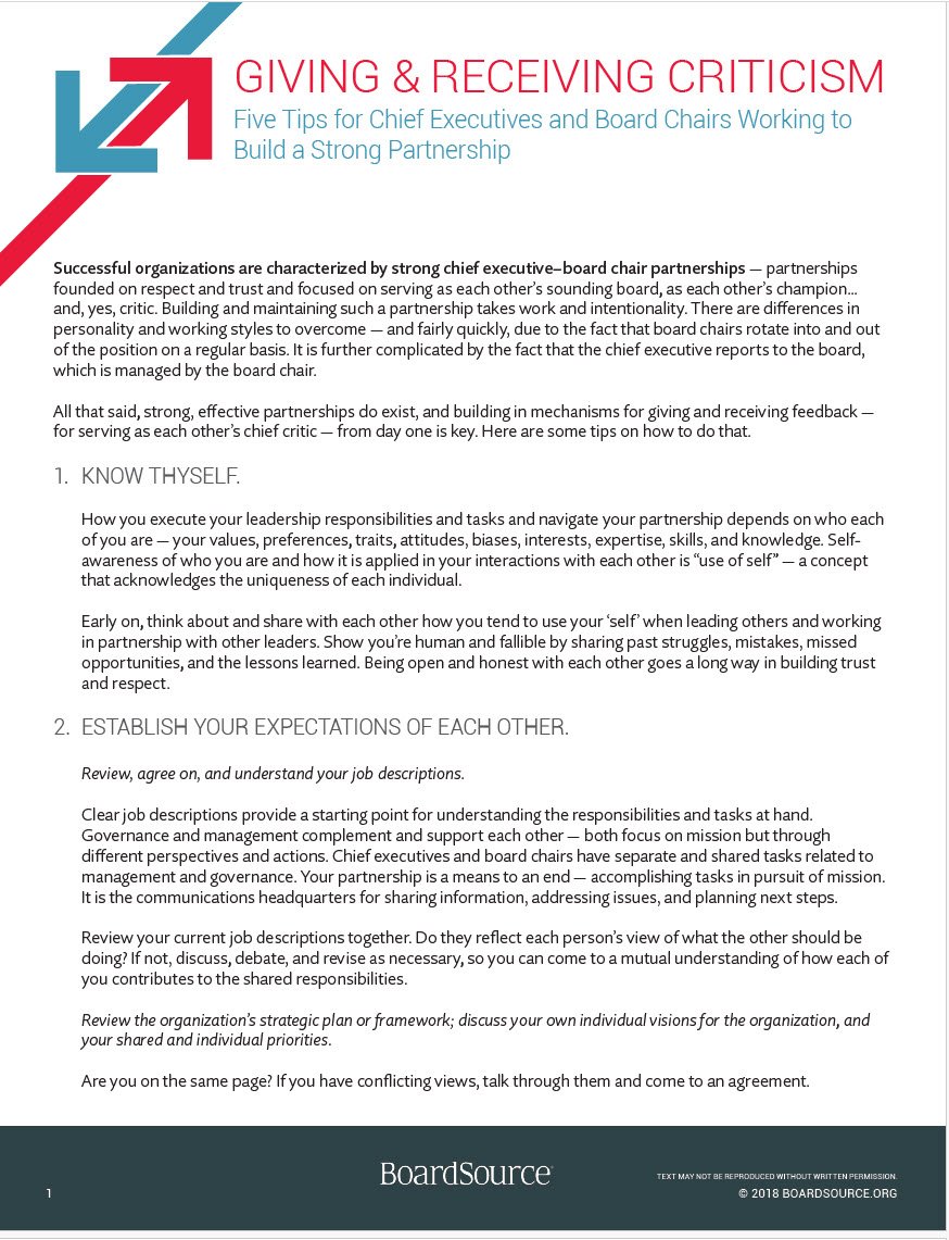 Cover Image Giving & Receiving Criticism