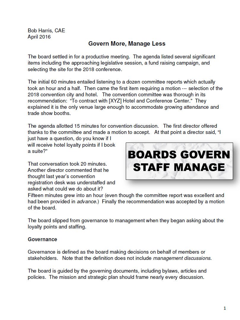 Cover Image Govern More, Manage Less