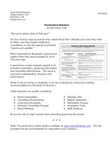 Cover Image Governance Review