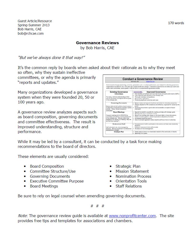 Cover Image Governance Review