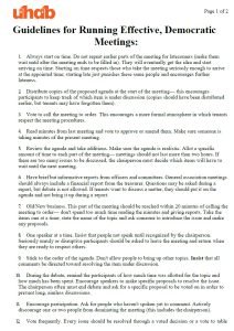 Cover Image Guidelines for Running Effective, Democratic Meetings