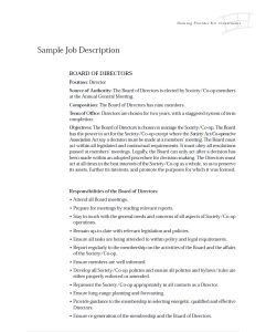 Cover Image HPK Governance - Sample Job Description