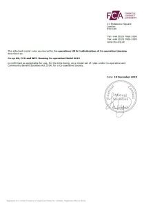 Cover Image Housing-Co-op-GM-Rules-2019