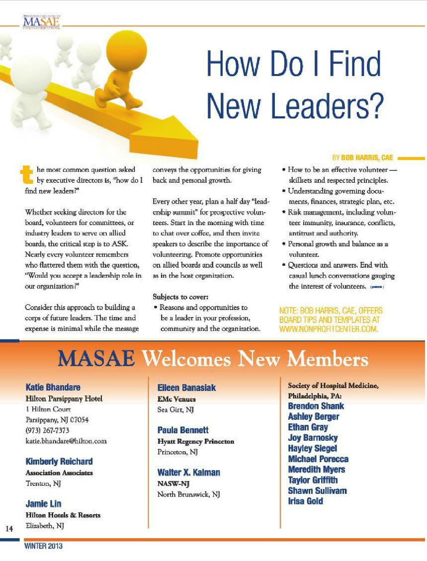 Cover Image How Do I Find New Leaders
