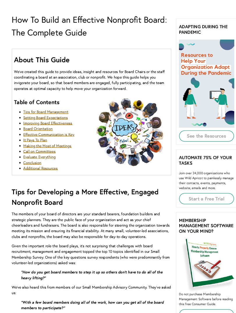 How to Build an Effective Nonprofit Board-The-Complete Guide