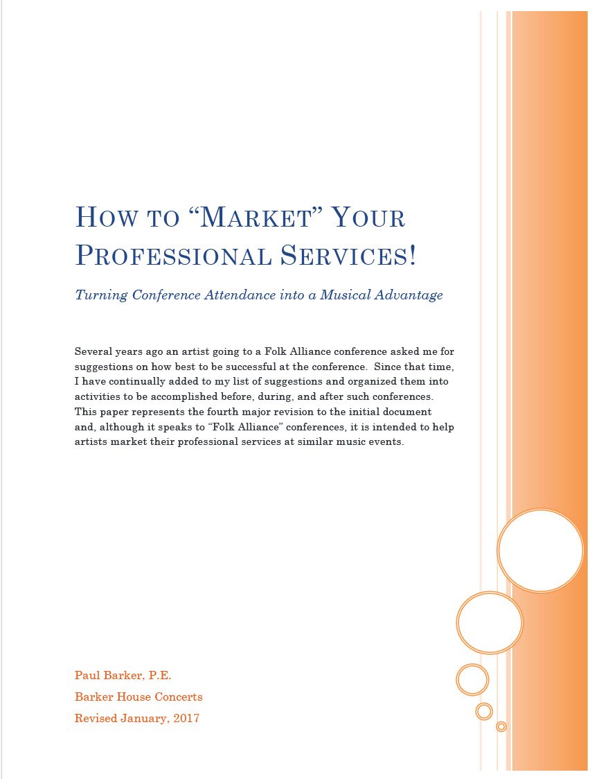 How to Market your Professional Services