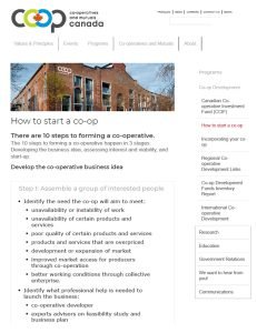 Cover Image How to start a co-op