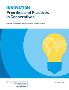 Cover Image INNOVATION - Priorities and Practices in Cooperatives