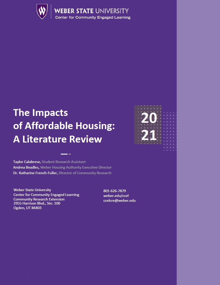 Impacts of Affordable Housing Literature Review