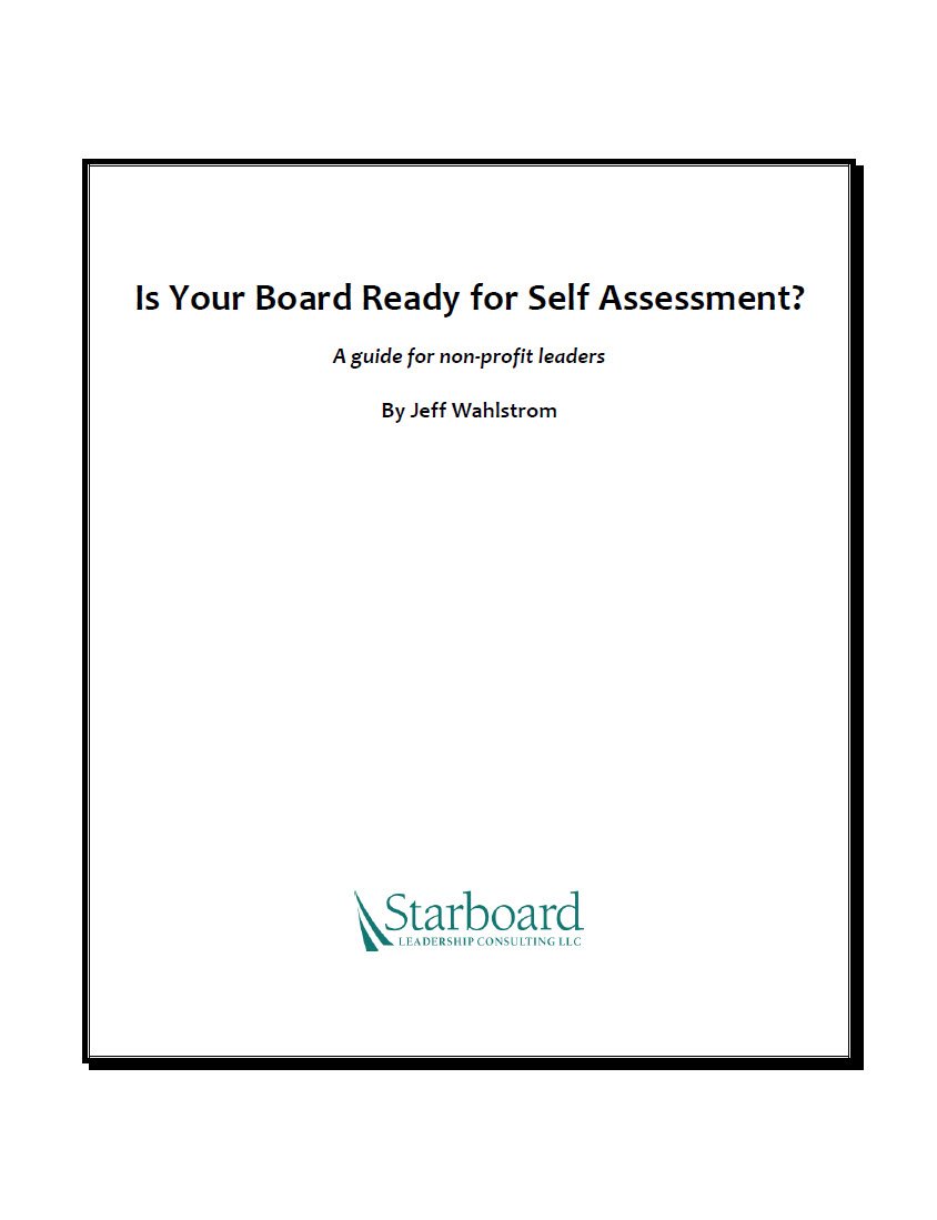 Is your Board Ready for Self Assessment
